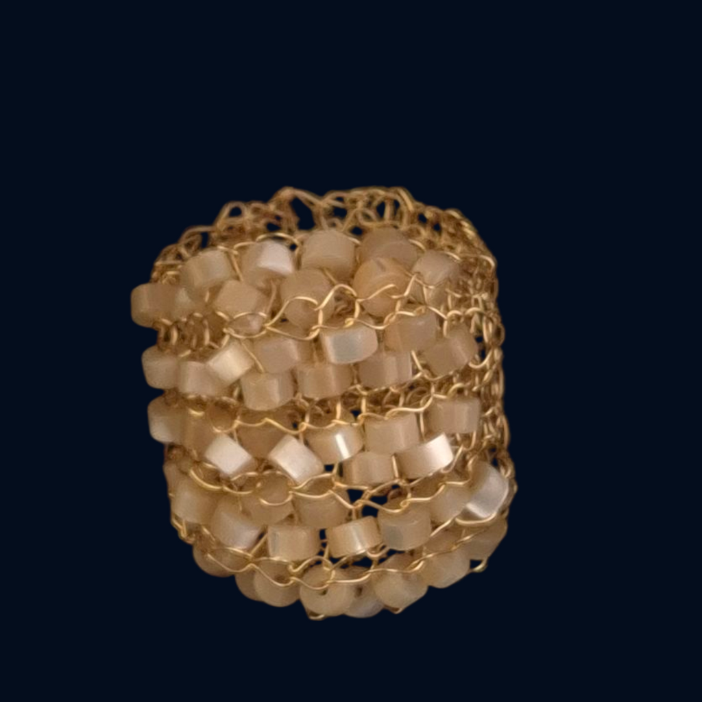 Ivory Ring — Sculptural Elegance