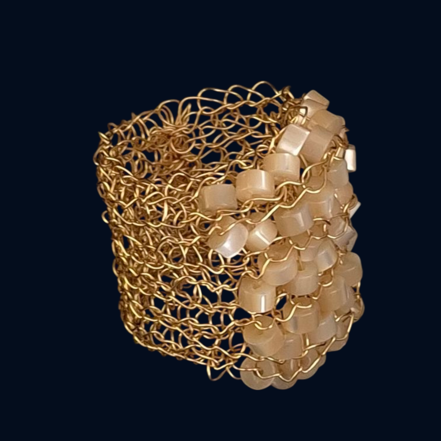 Ivory Ring — Sculptural Elegance