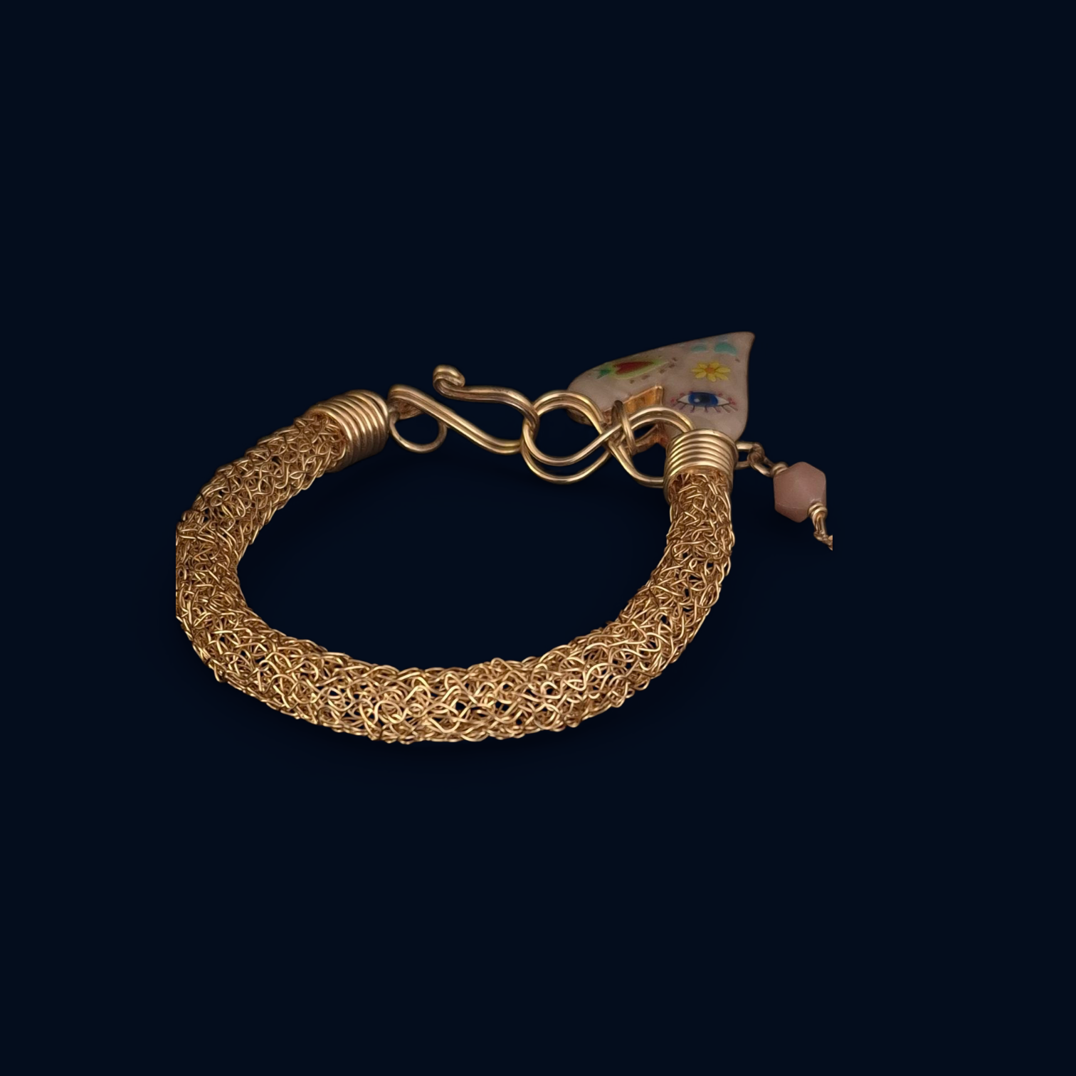 Sacred Heart Charm Bracelet