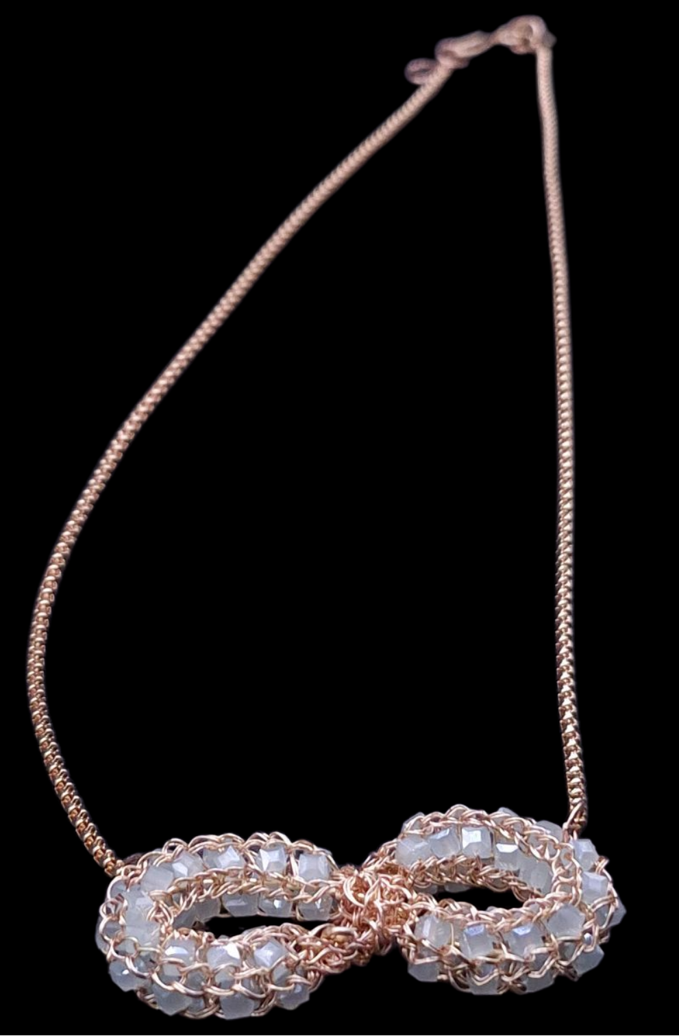 The Eternal Light. Necklace: A Symbol of Infinite Connection