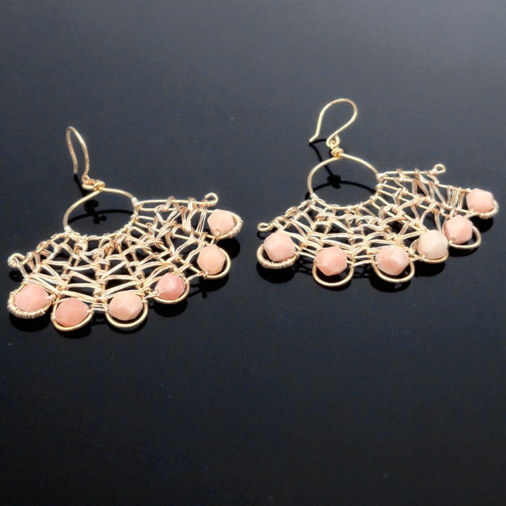 Aurora Blush — Earrings