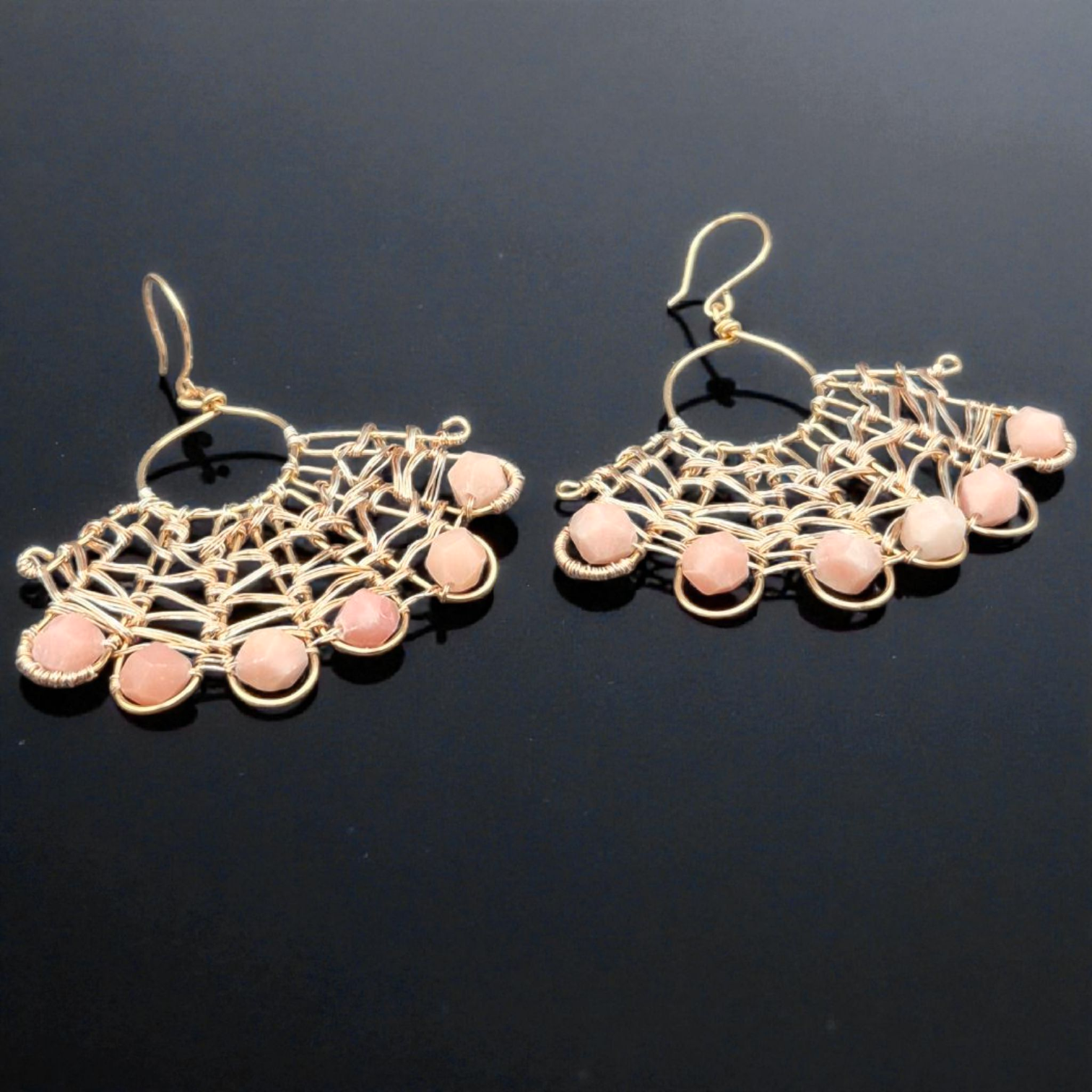 Aurora Blush — Earrings